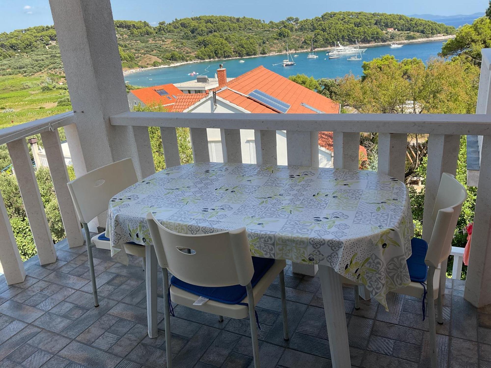 Villa Bella Vista Lumbarda Exterior foto